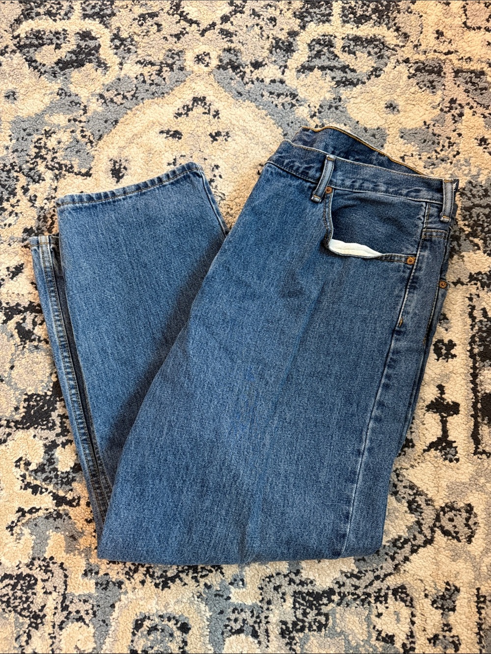 Levi’s relaxed straight 550 jeans